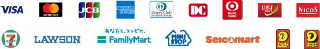 クレジットカード、コンビニエンスストアimage